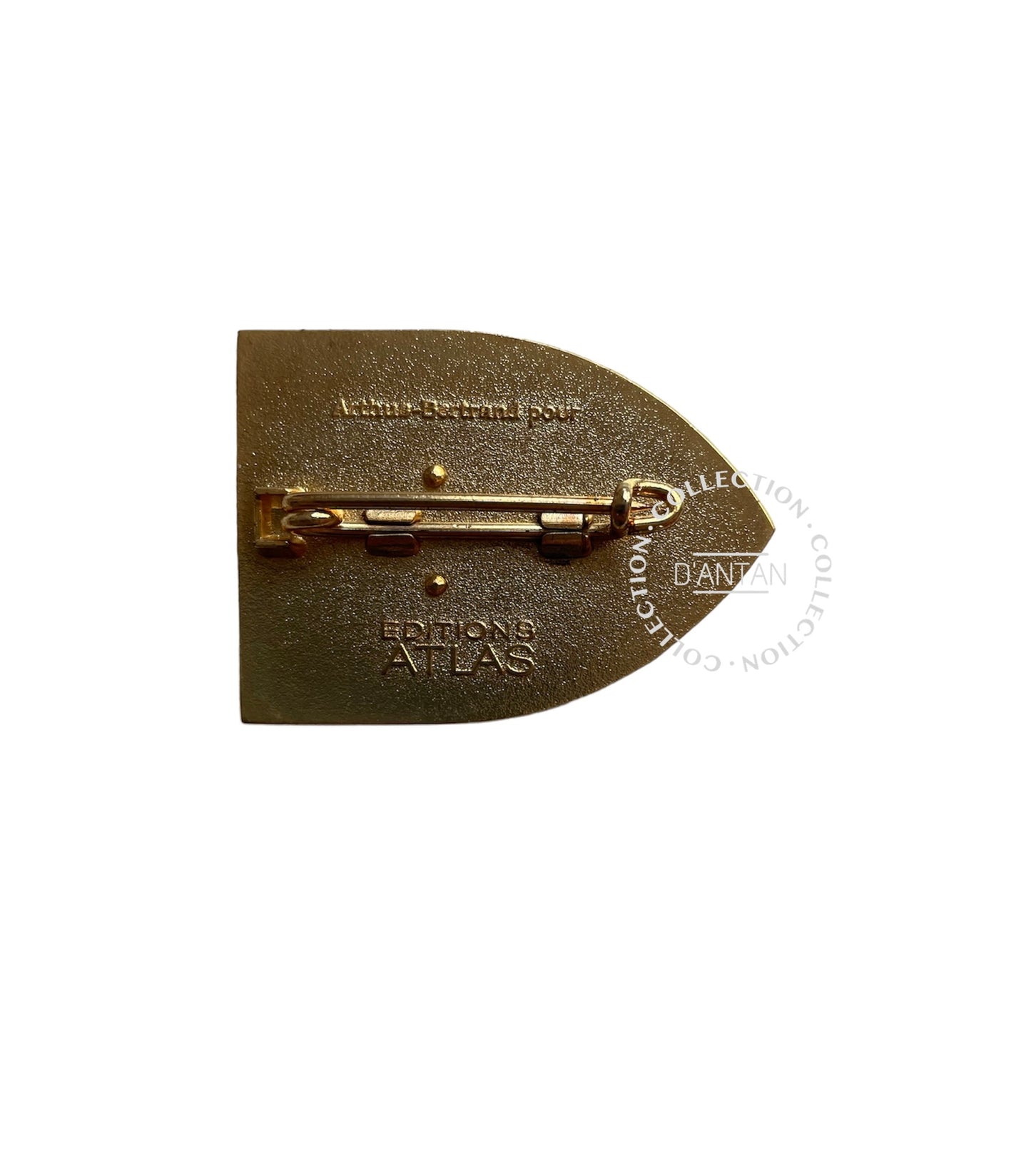 Insigne/Badge/Pucelle Militaire Français 1 er RI Régiment d’Infanterie « On ne Relève pas Picardie » Arthus Bertrand Édition Atlas.