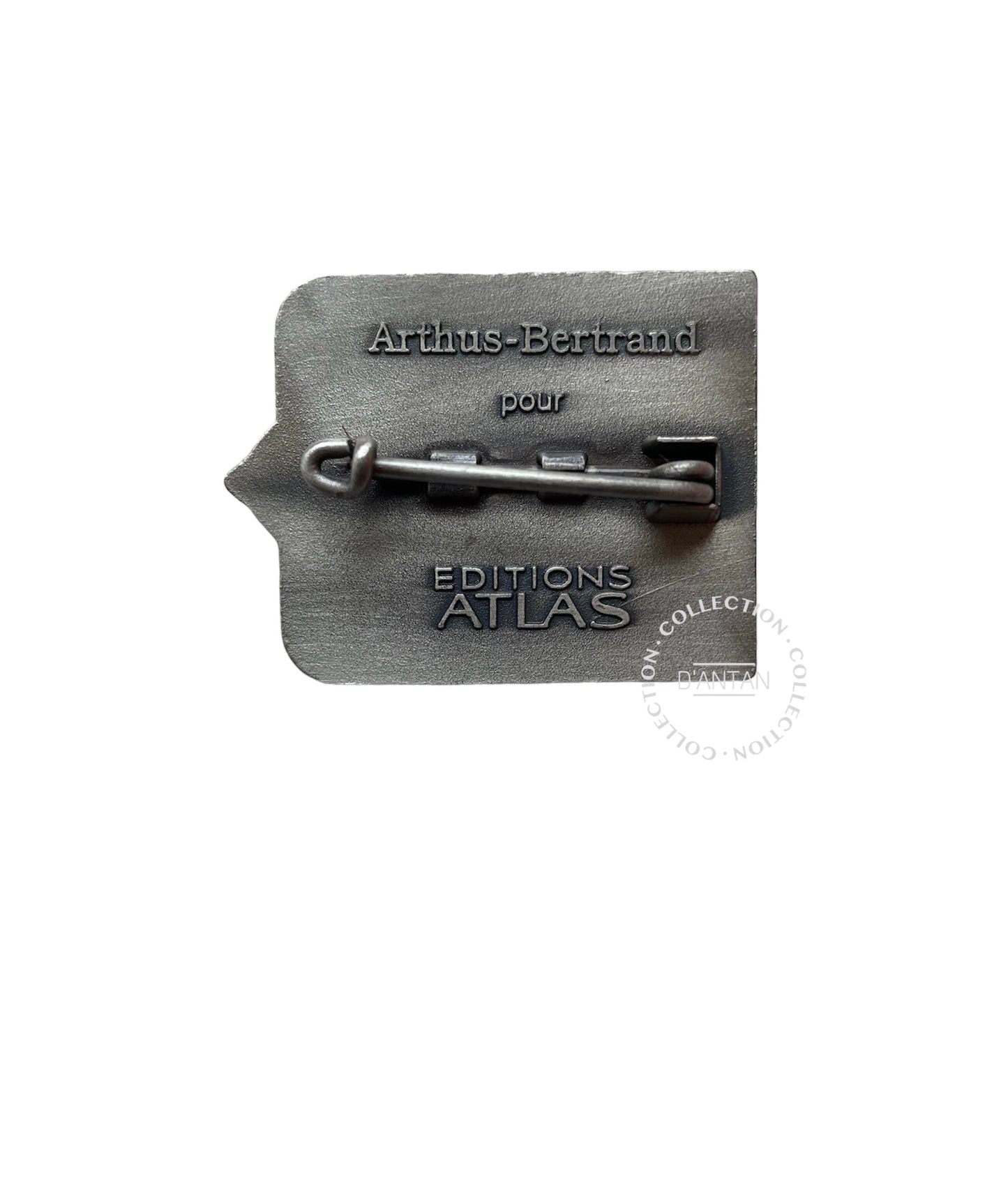 Insigne/Badge/Pucelle Militaire Français 110 ème RI Régiment d’Infanterie « Qui S’y Frotte S’y Pique » Arthus Bertrand Édition Atlas.