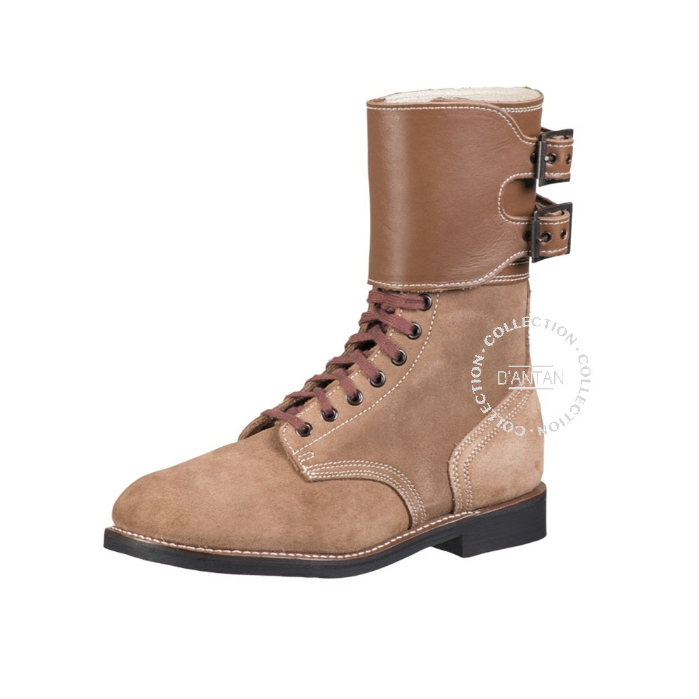 Paar US-amerikanische Lederstiefel, Reproduktion