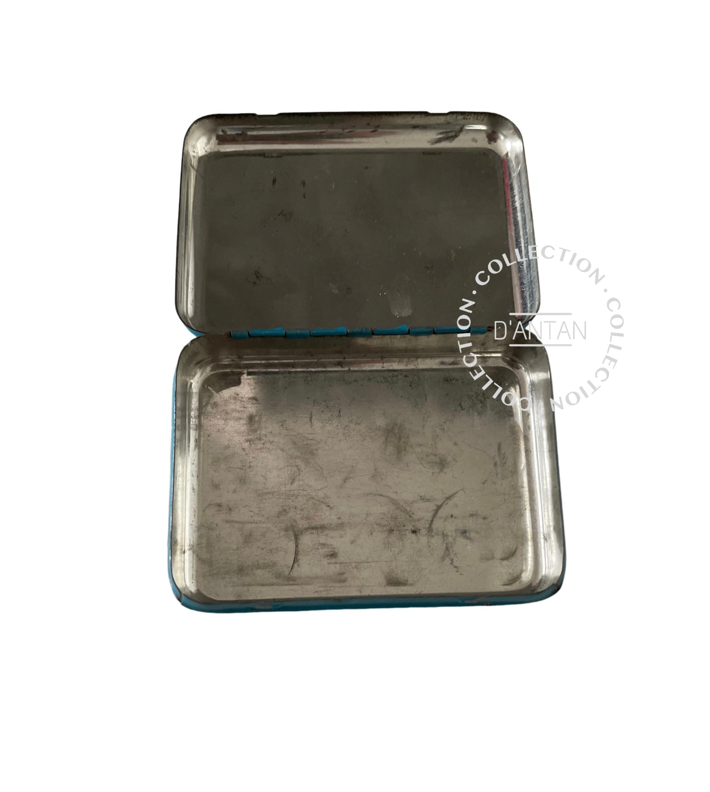 Boîte en Tôle Ancienne Vintage Dissoplast