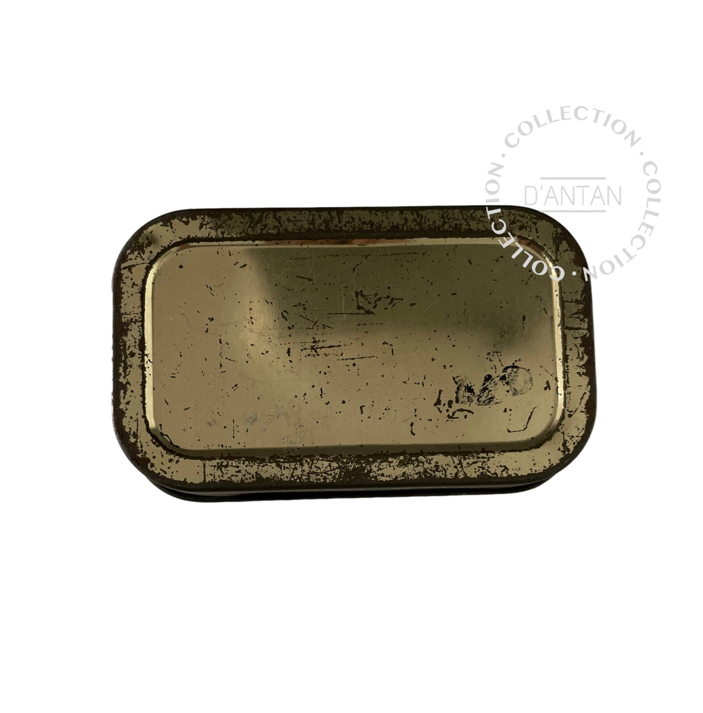 Boîte en Tôle Ancienne Vintage Capstan