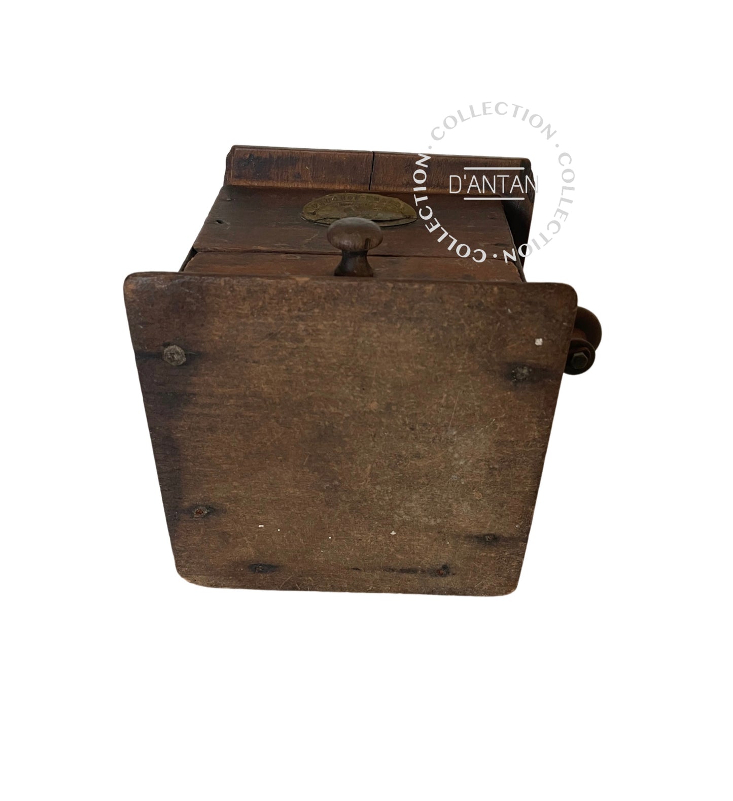 Ancien Moulin à Café Peugeot en Bois Vintage