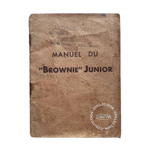 Appareil Photo Brownie Junior Kodak-Pathé + Housse et Manuel