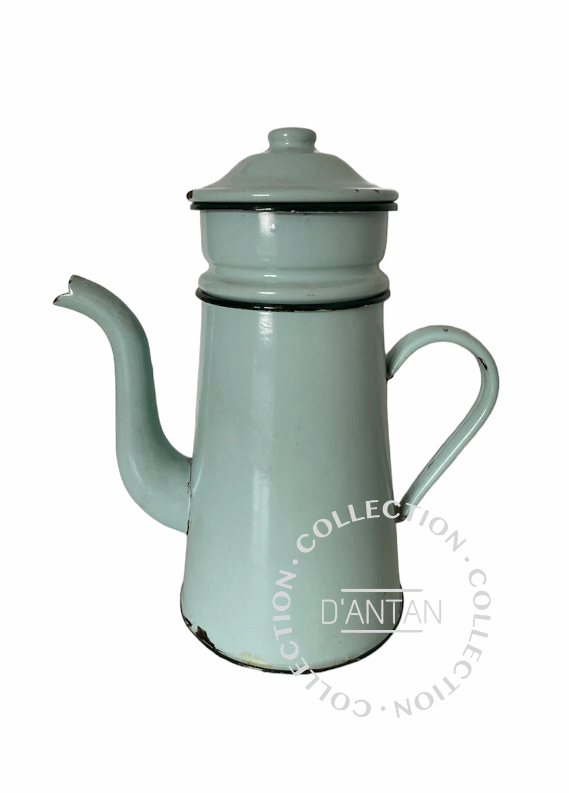 Cafetière Émaillée bleue