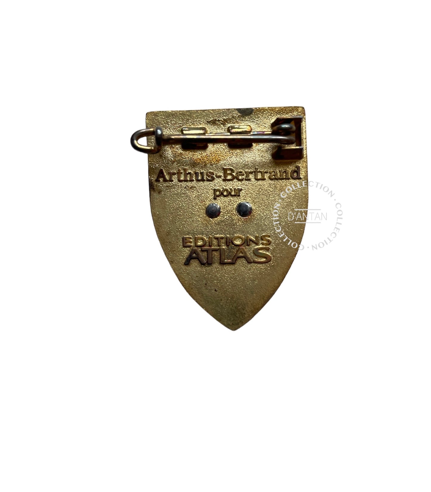 Insigne/Badge/Pucelle Militaire Français 4 ème RH Régiment de Hussards Arthus Bertrand Édition Atlas.