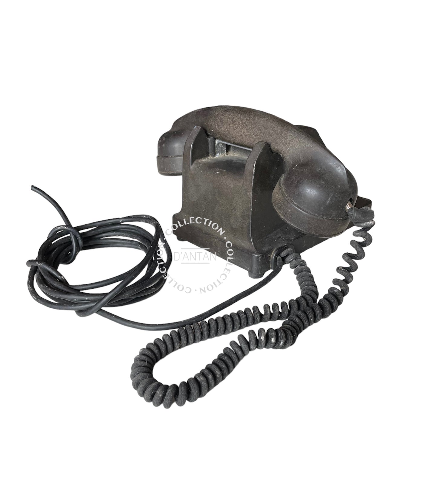 Téléphone Vintage Bakélite Noir Ericsson 4211A Année 50