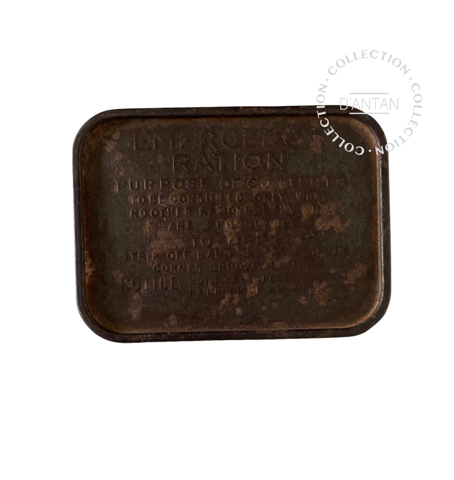 English Survival Ration Box - Original WW2 Emergency Ration