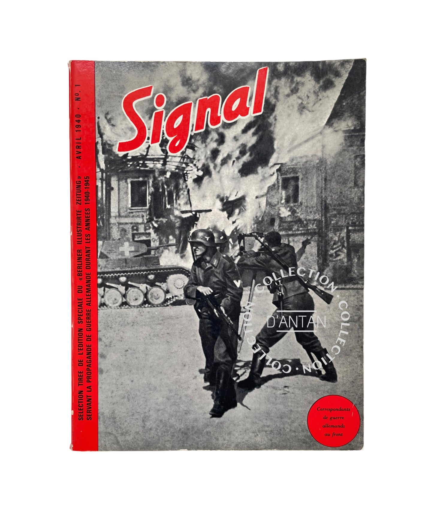 Livre Revue Signal Avril 1940 N.1 Édition des Archers Occasion