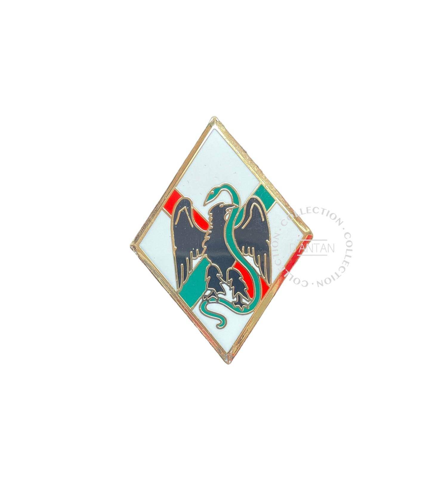 Insigne/Badge/Pucelle Militaire Français 1 er RE Régiment Étranger Arthus Bertrand Édition Atlas.