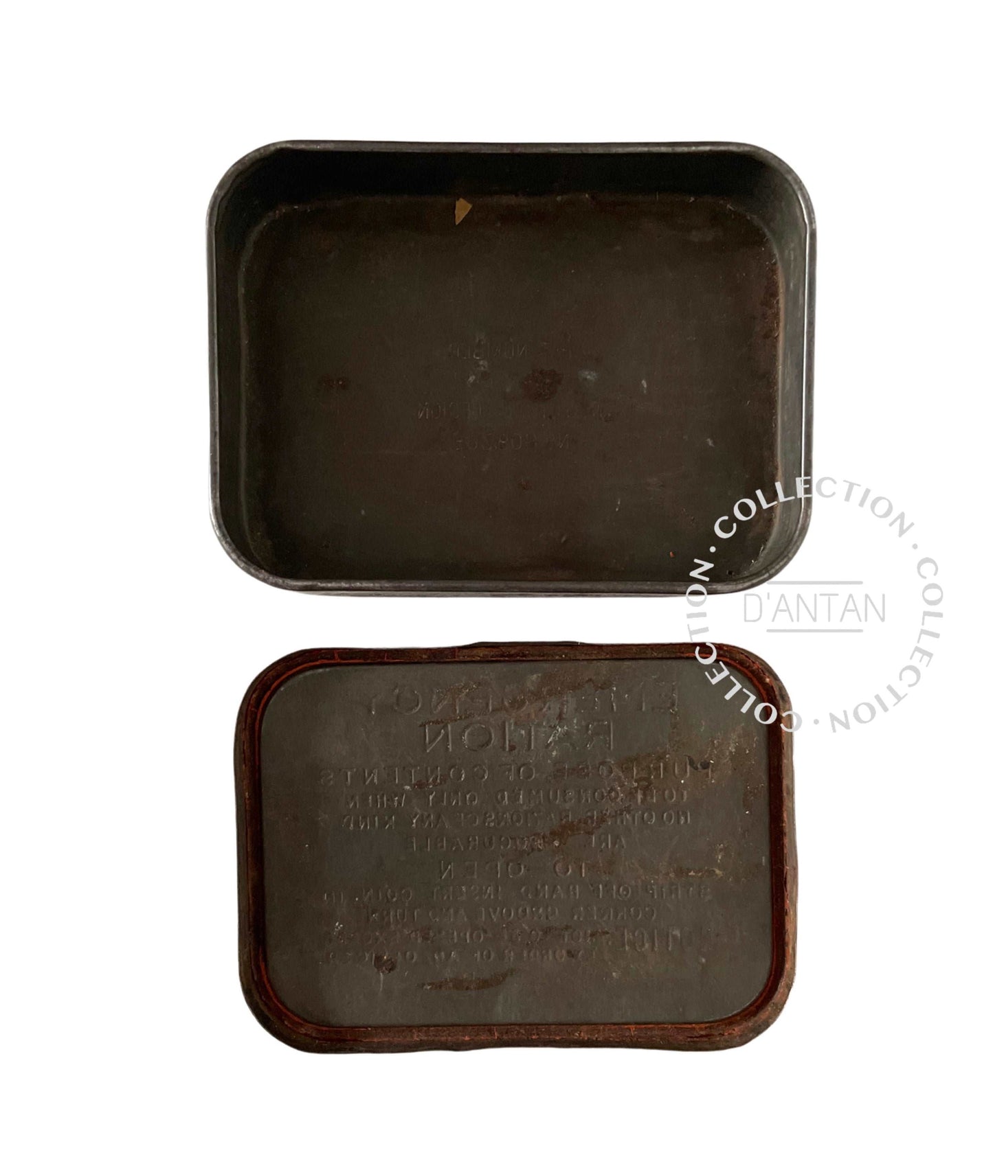 Boîte de Ration de Survie Anglaise - Emergency Ration WW2 Originale