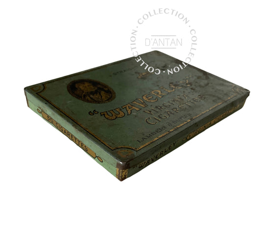 Old Vintage Tin Box Waverley Virginia Cigarettes