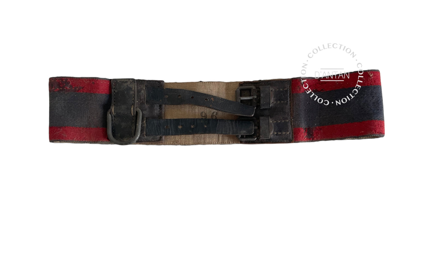 Ceinture de Feu Sapeur Pompier Français Fin XIXème Début XXème