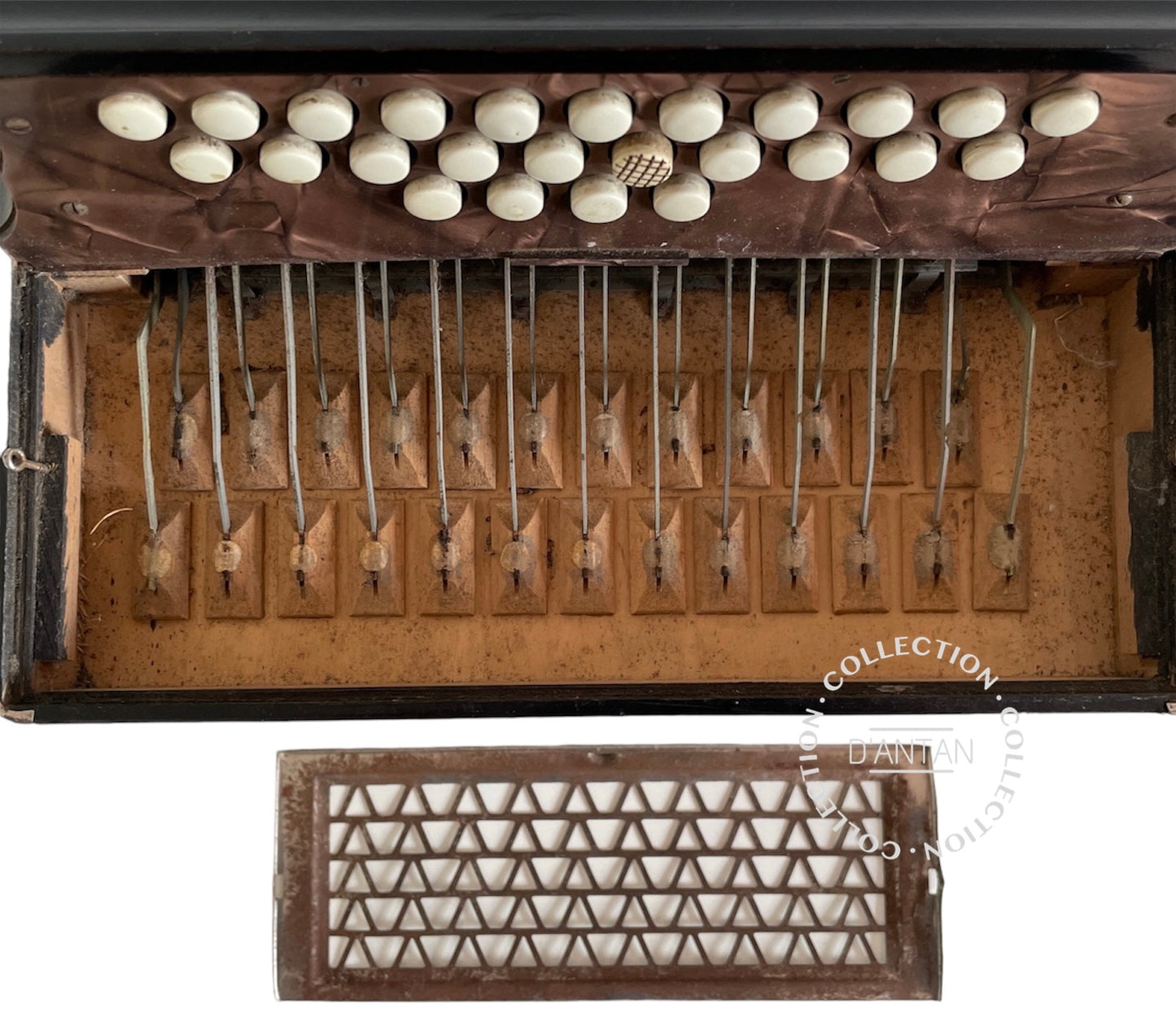 Accordéon Hohner Club II 2, Fonctionnel Et Soufflet Non Percé Modèle Allemand De 1934 Original