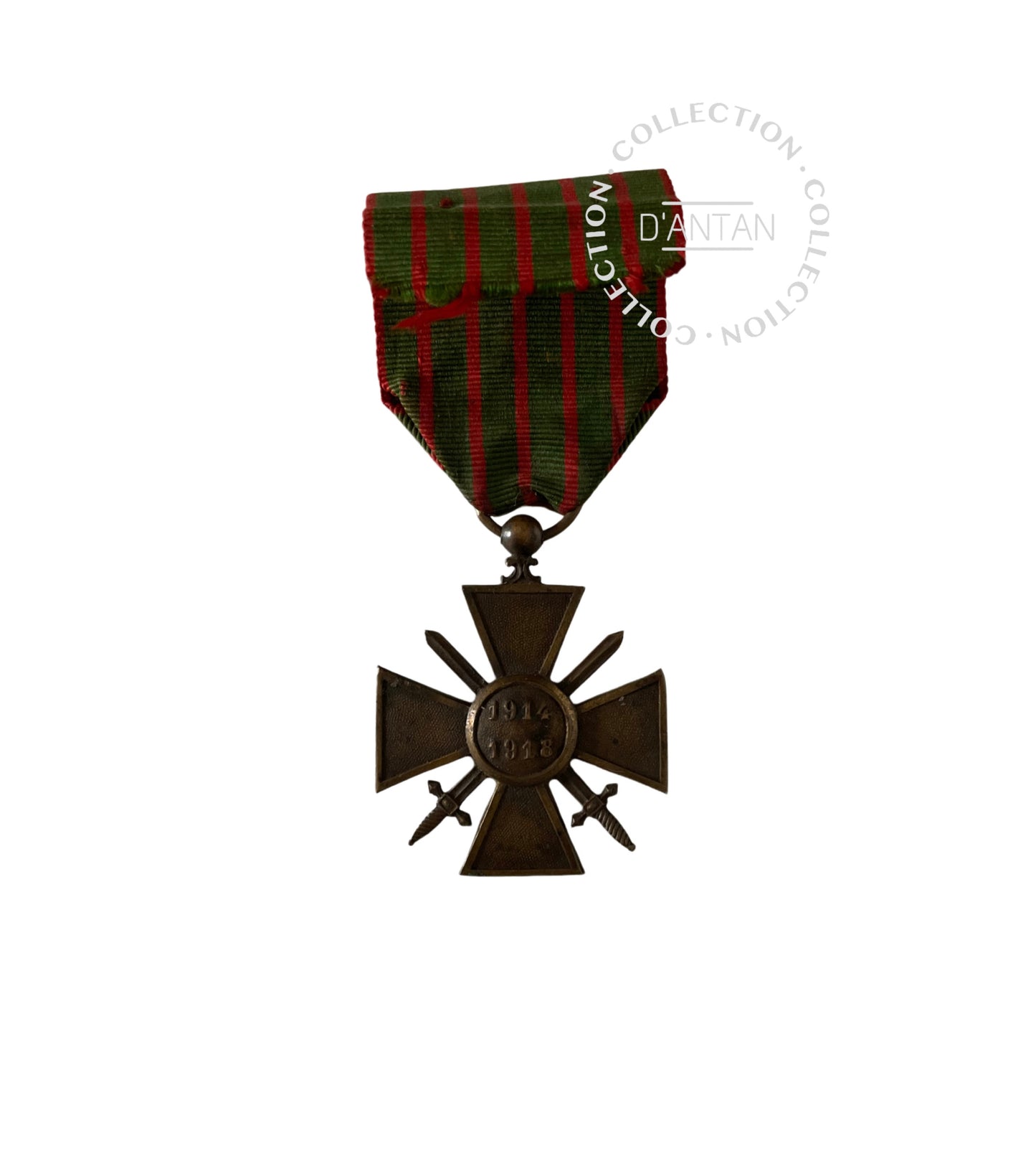 Croix de Guerre Medal 14-18 1 Original Star Citation