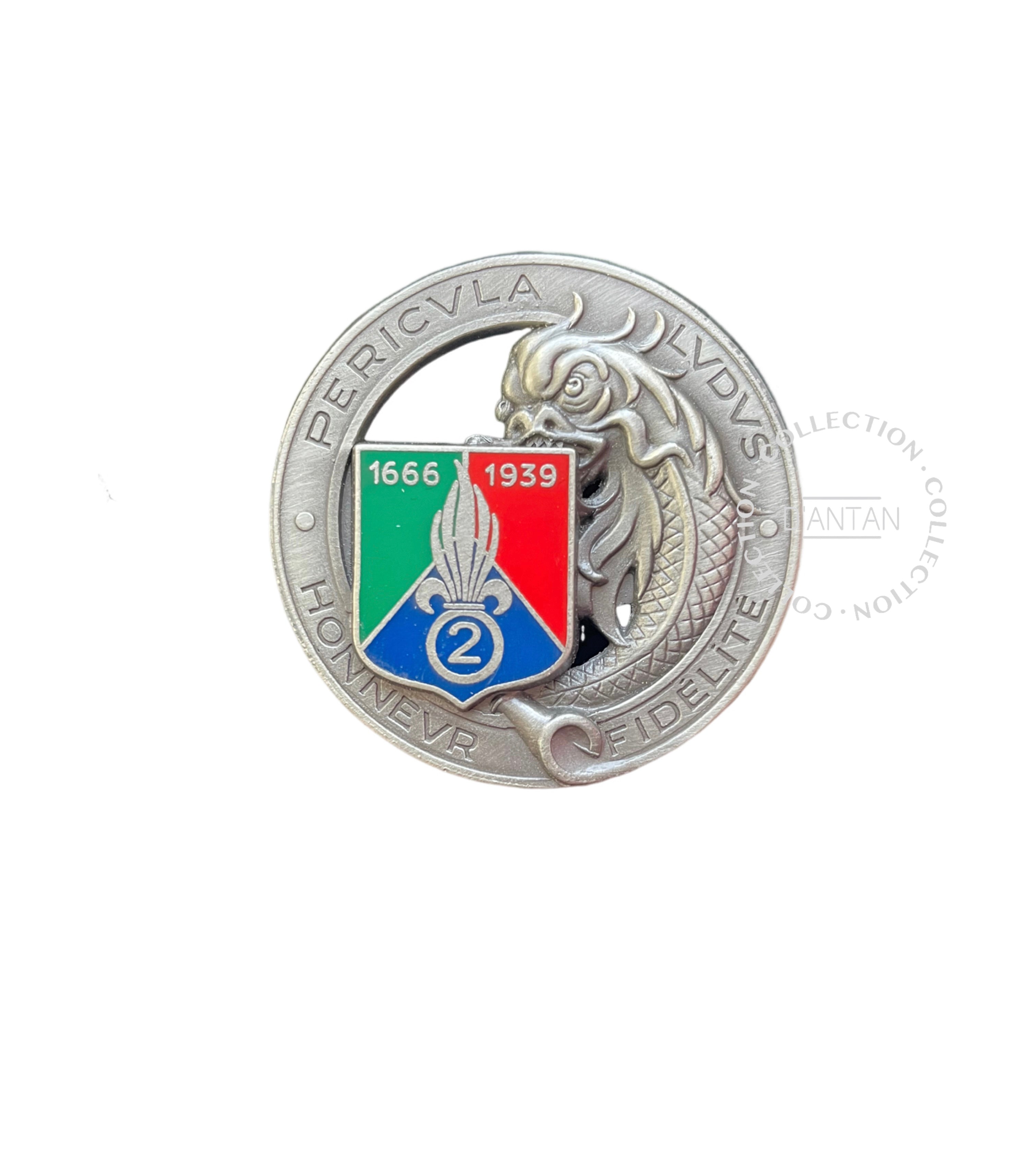 Insigne / Pucelle École Militaire De Haute Montagne – édition A.Bertrand Atlas