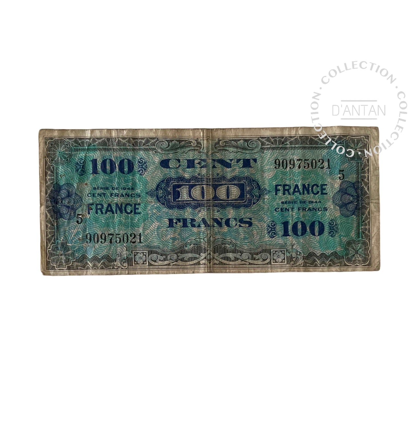 Billet 100 Francs Libération Série 5 de 1944 WW2 Originale