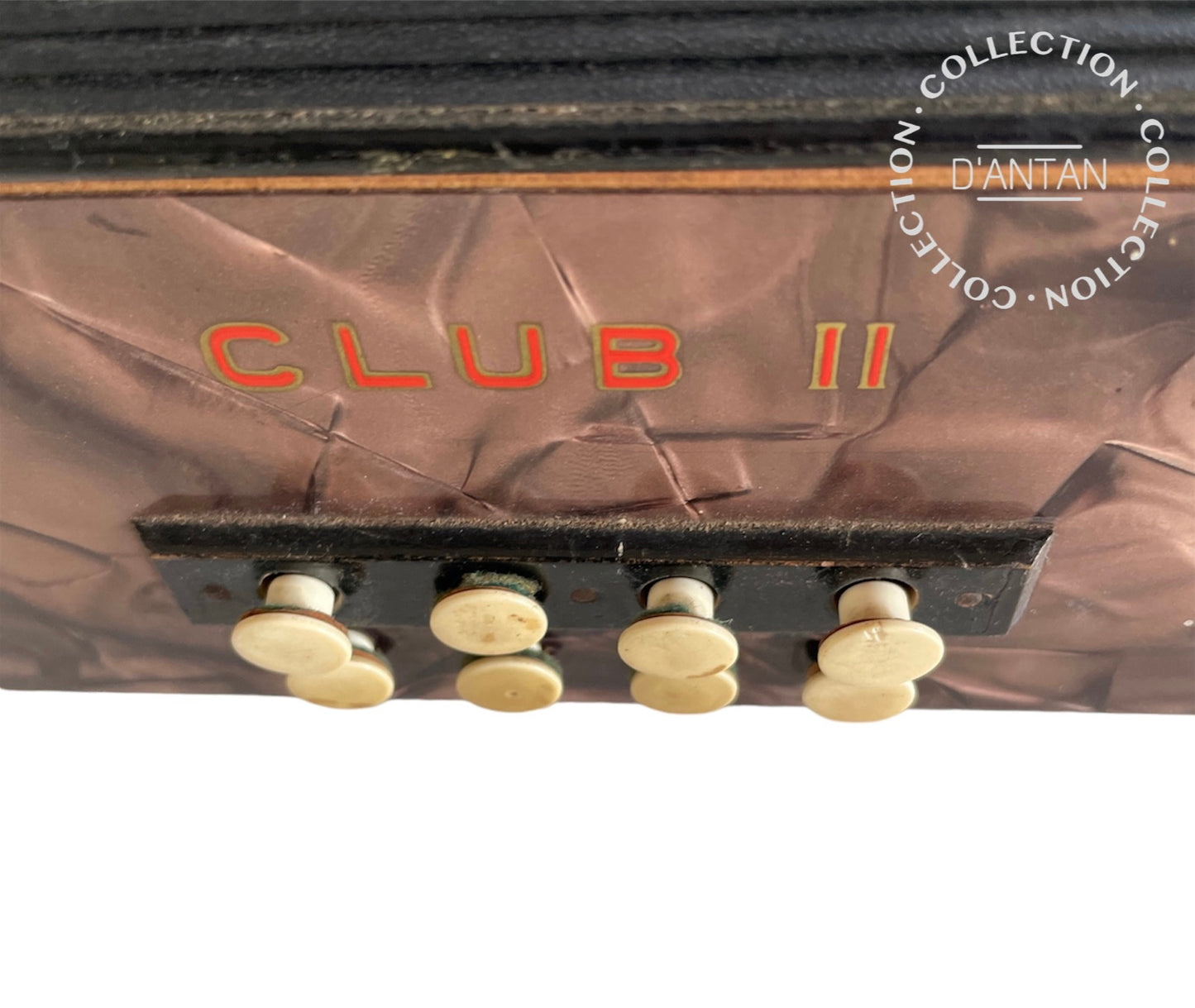 Accordéon Hohner Club II 2, Fonctionnel Et Soufflet Non Percé Modèle Allemand De 1934 Original