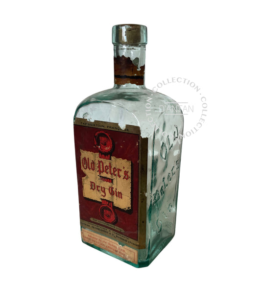 Old Bottle of Old Peter's Vintage Gin