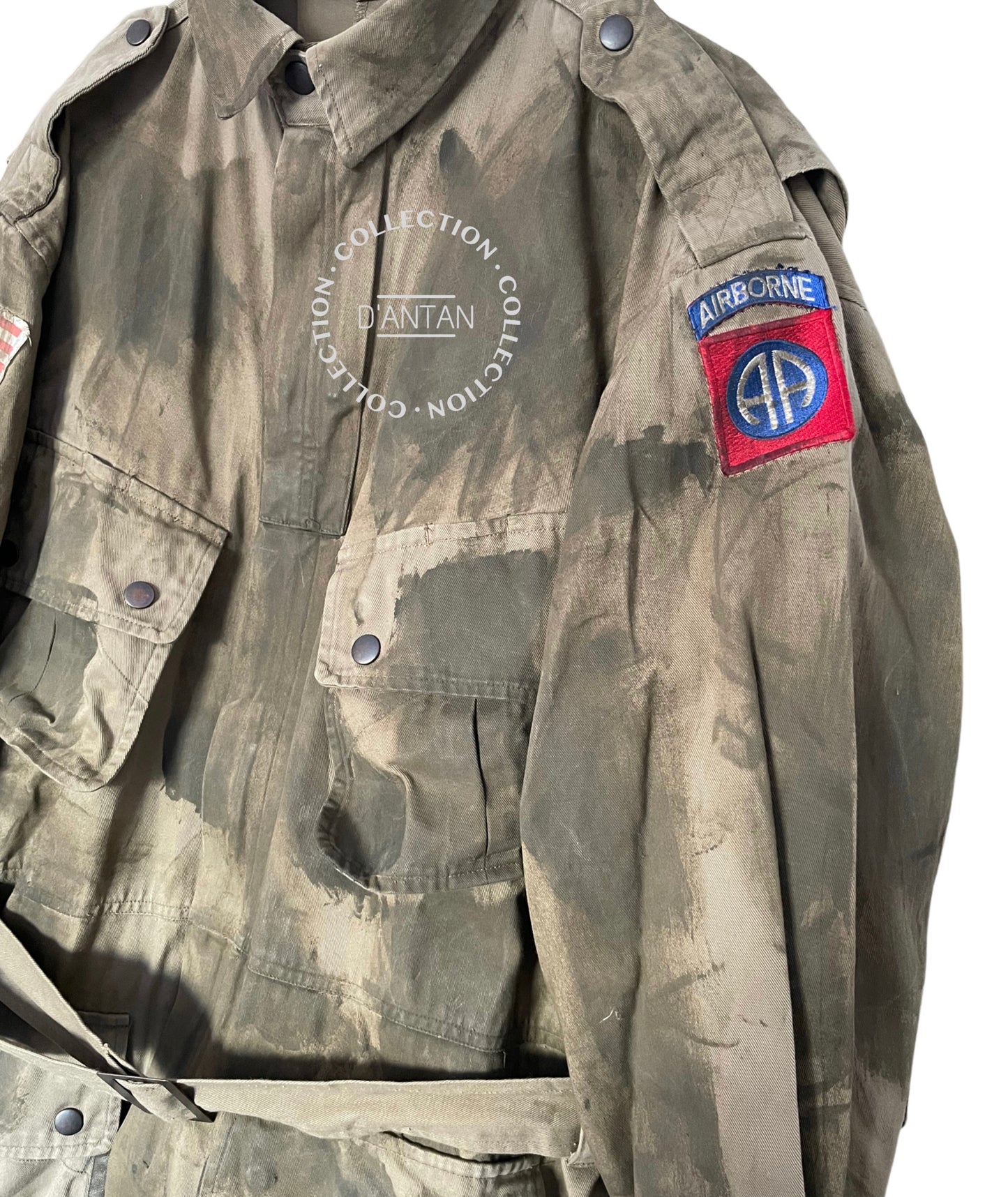 Uniforme M-1942 Renforcée Reproduction Peinte Camouflage Type Pathfinder 82nd Airborne US Army WW2