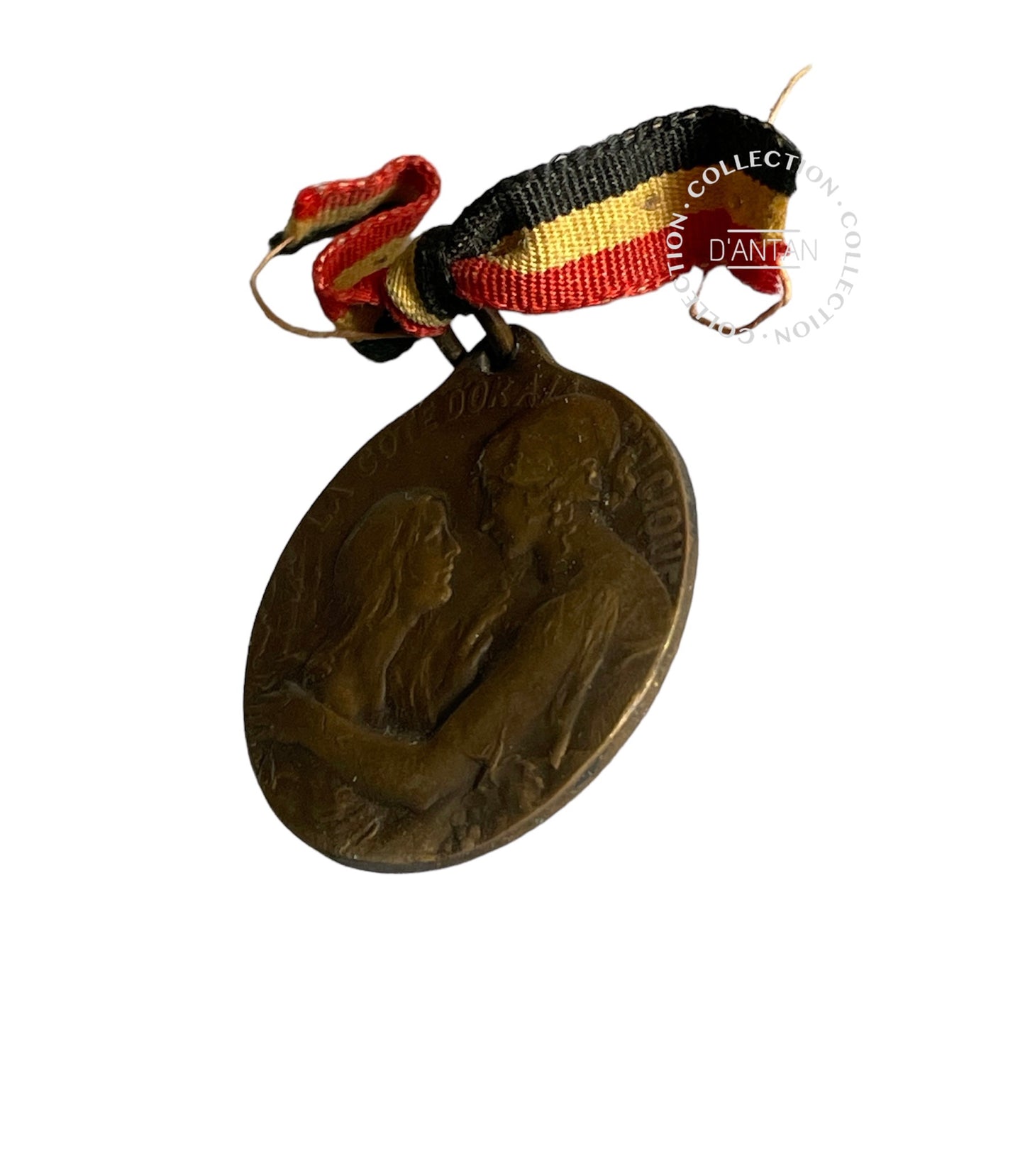 Médaille 1914-1916 La Côte d'Or à la Belgique MG001