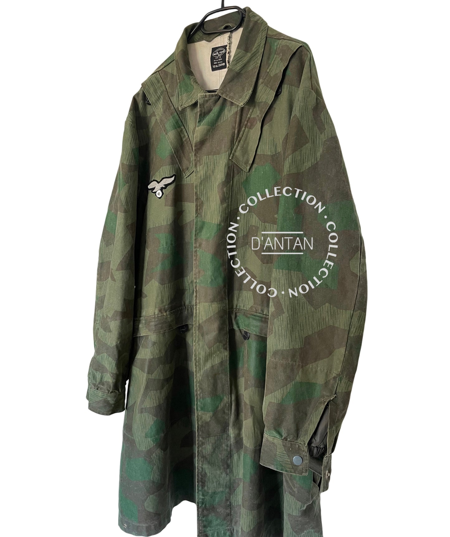 Blouse de Saut Knochensack Fallschirmjäger Parachutiste Allemand Splittertarn-B Reproduction Ancienne Occasion