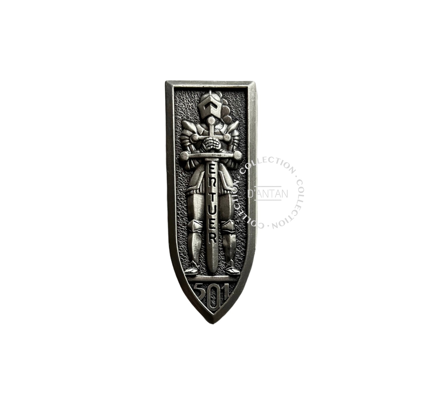 Insigne/Badge/Pucelle Militaire Français 501 ème RCC Régiment de Chars ...
