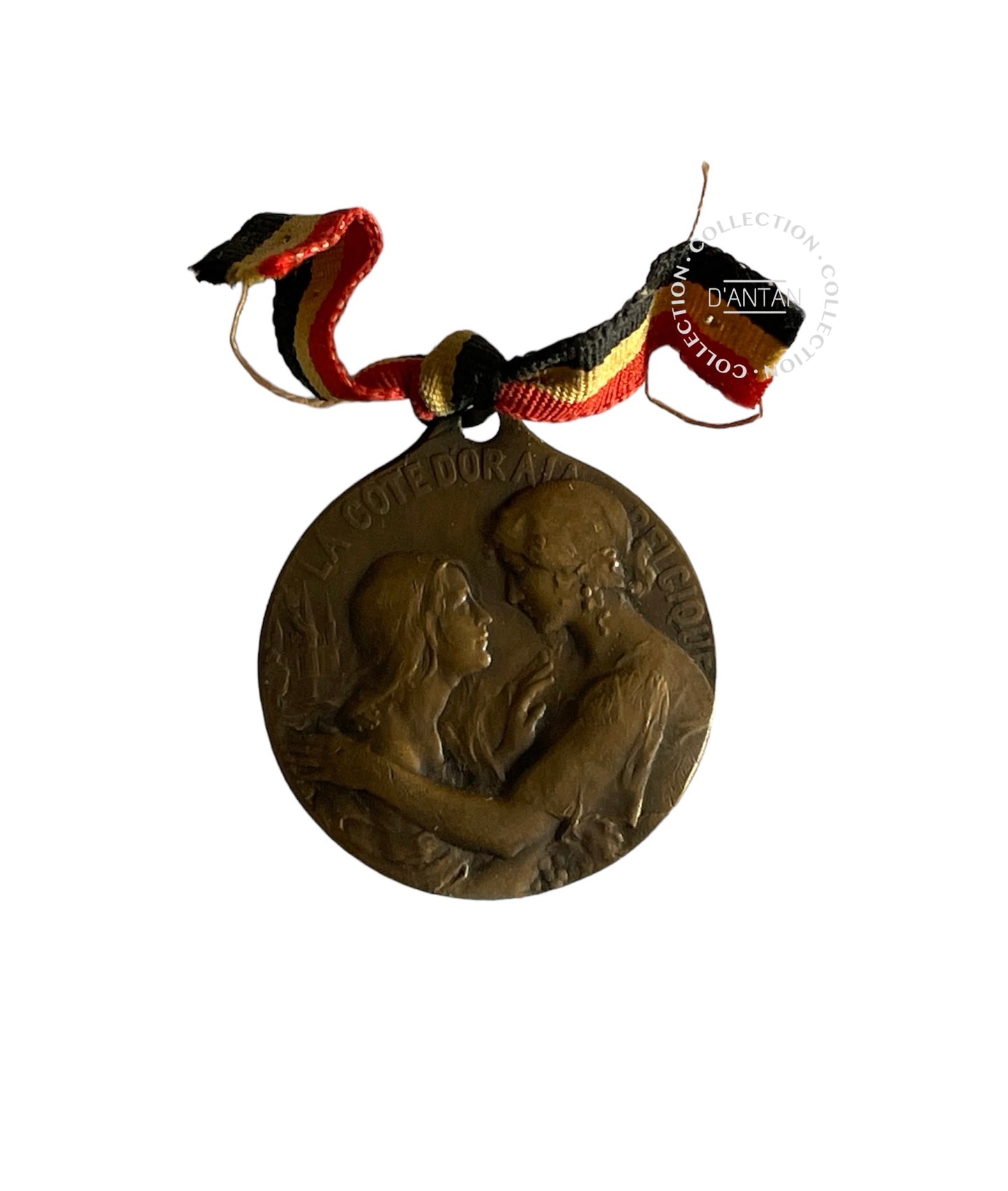 Médaille 1914-1916 La Côte d'Or à la Belgique MG001