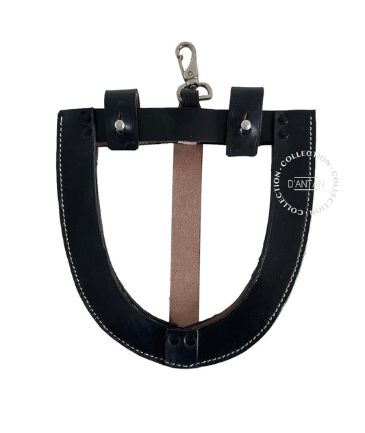 Porte-Pelle Pionnier Allemand en Cuir Reproduction