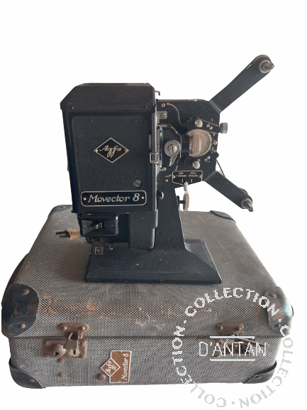 Agfa Movector 8 German AGFA Movector 8 8mm Projector With Its Case + Accessories ...