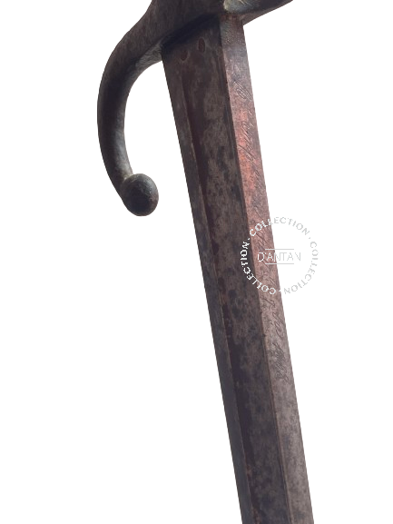 Sabre Baïonnette CHASSEPOT Modèle 1866 daté 1868 Second Empire Manufacture Impérial Chatellerault