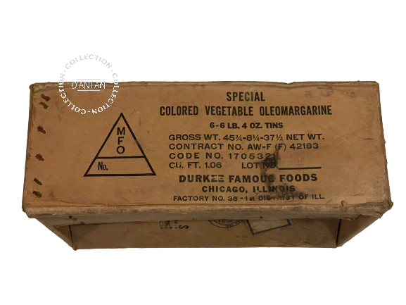 Carton US Special Colored Vegetable Oleomargarine Original