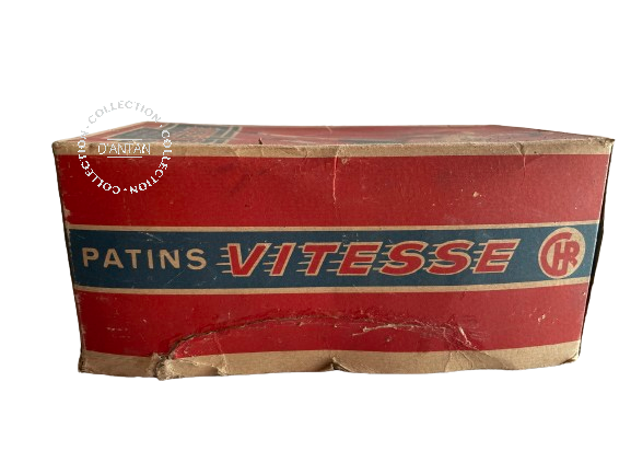 Patin a Roulettes VITESSE Made In France en Boite D’Origine Année 50/60