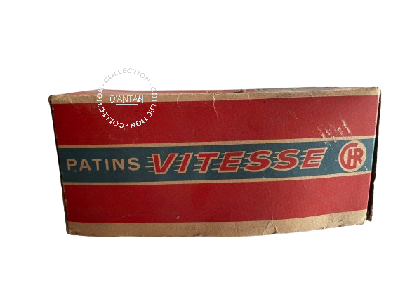 Patin a Roulettes VITESSE Made In France en Boite D’Origine Année 50/60