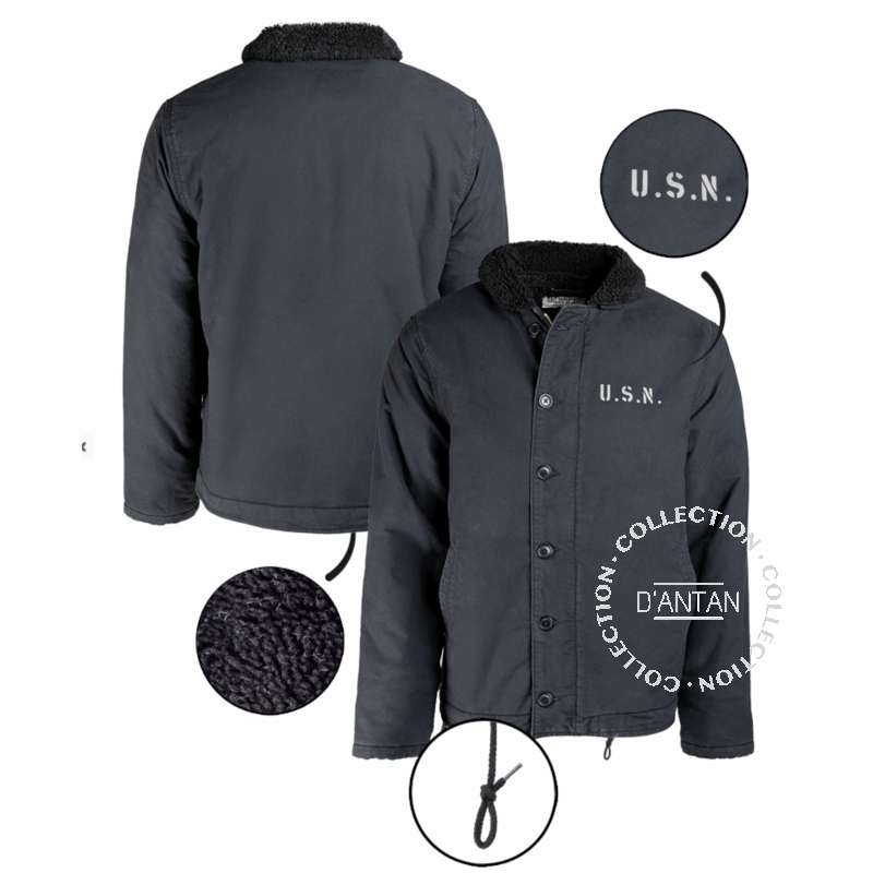 Blouson de Pont N-1 US Navy Bleu Reproduction